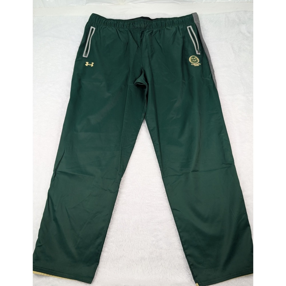 Under Armour Colorado State Rams Joggers Men's 3XL Green Pants‎ Lounge CSU